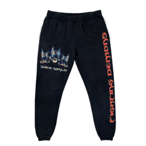 Juice Wrld x Vlone LLJW Sweatpants-Black