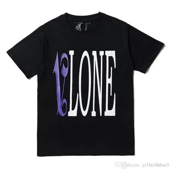 Vlone X Palm Angels T-shirt Purple/black